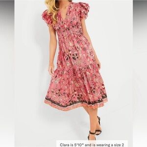 ULLA JOHNSON

Hollyhock Angelica Midi Dress